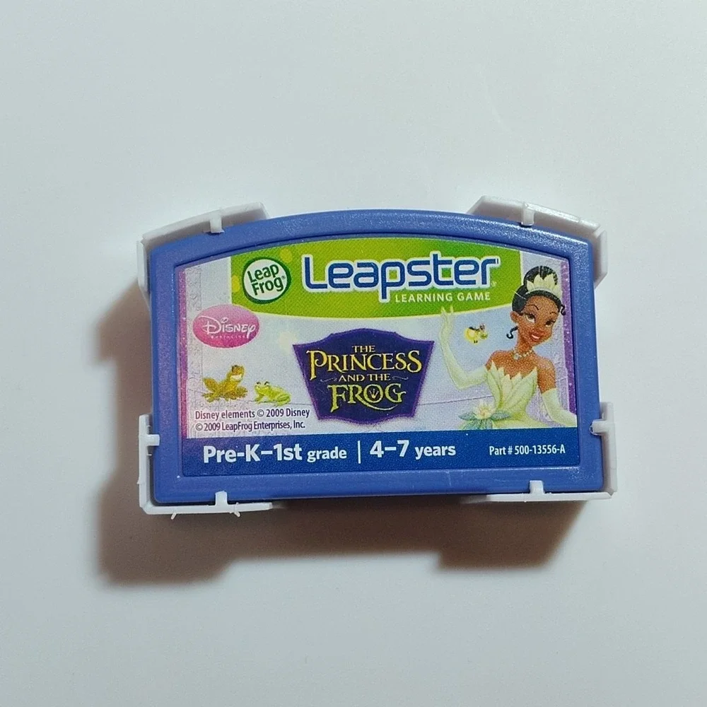 Leapster Learning Game - The‎ Princess And The Frog Disney Educational Toy